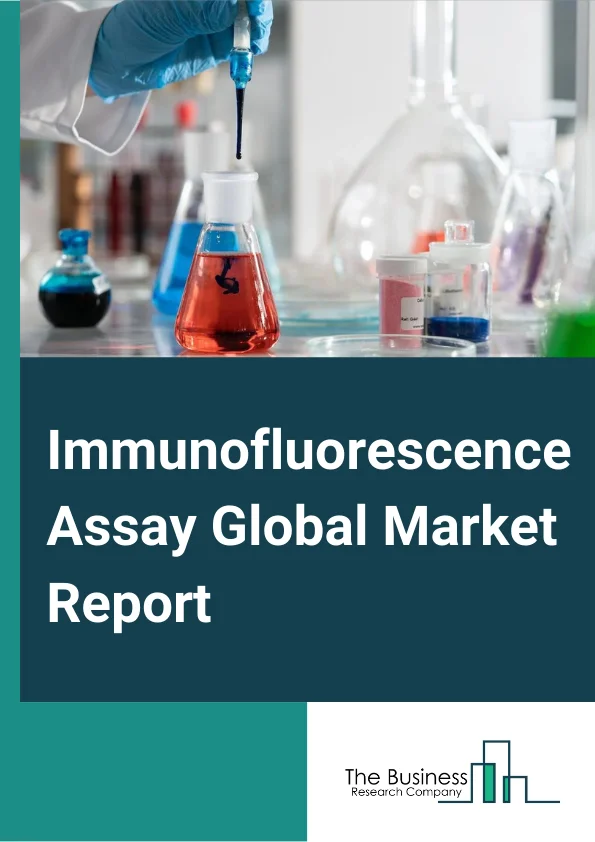 Immunofluorescence Assay Global Market Report 2025 – By Type (Direct Immunofluorescence, Indirect Immunofluorescence), By Product (Reagents, Instruments, Antibodies, Kits, Consumables and Accessories), By Disease (Cancer, Infectious Disease, Cardiovascular Diseases, Autoimmune Diseases, Other Diseases), By End User (Academic And Research Institutions, Pharmaceutical And Biotechnology Companies, Contract Research Organizations, Hospitals And Diagnostic Centers) – Market Size, Trends, And Global Forecast 2025-2034