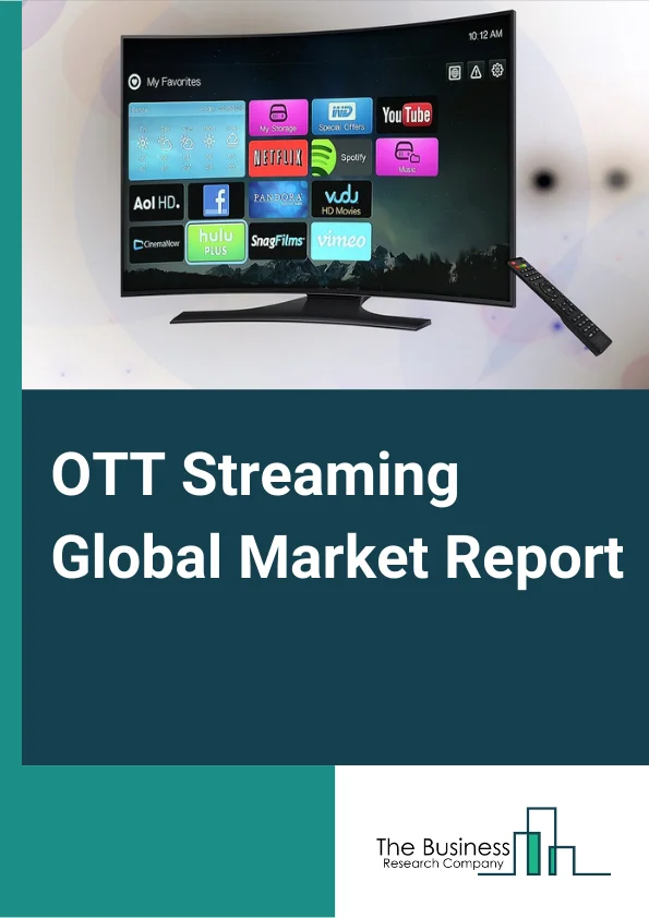 OTT Streaming Global Market Report 2025 – By Device Type (Smartphones, Smart TV's, Laptops, Desktops and Tablets, Gaming Consoles, Set-Top Box, Other Devices), By Revenue Source (AVOD, SVOD, TVOD, Other Revenue Sources), By User Type (Commercial, Personal), By End User (E-commerce, Media And Entertainment, Education And Training, IT And Telecom, Health And Fitness, Other End Users) – Market Size, Trends, And Global Forecast 2025-2034